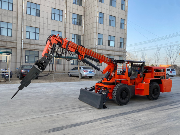 礦山井下撬毛臺車